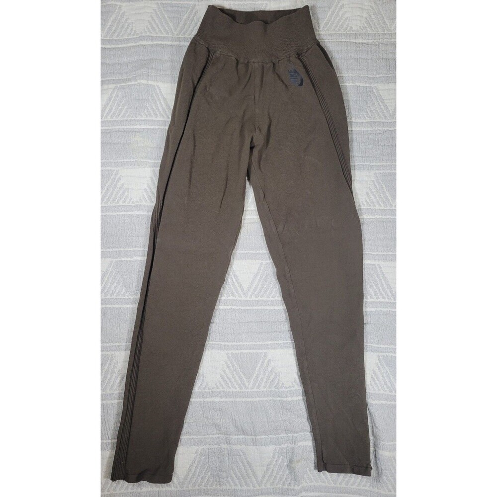 Nike Made in Italy Knit Joggers Women’s Medium AH8484-243 Olive Brown‎ SP18